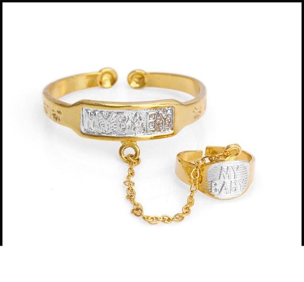 new twotone baby bangles with ring real yellow fine gold gf antiallergy letter silvery my baby kids daughter son cute1535933, Black
new twotone baby bangles with ring real yellow fine gold gf antiallergy letter silvery my baby kids daughter son cute1535933, Black