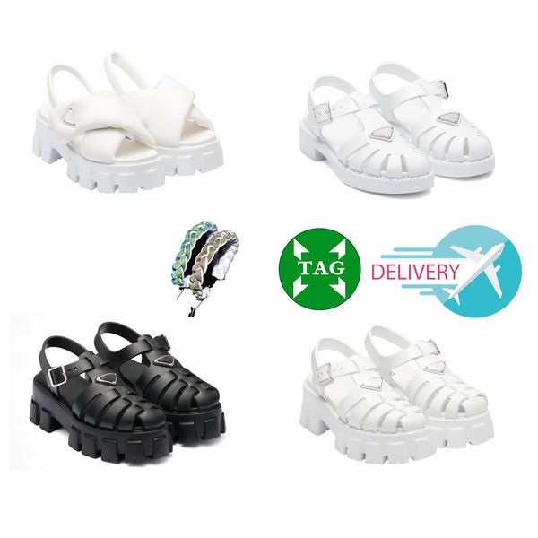 luxurys shoes famous slipper fashion women foam rubber sandals prad platform sandal soft leather sole summer fisherman triangle outdoors wom, Black
luxurys shoes famous slipper fashion women foam rubber sandals prad platform sandal soft leather sole summer fisherman triangle outdoors wom, Black