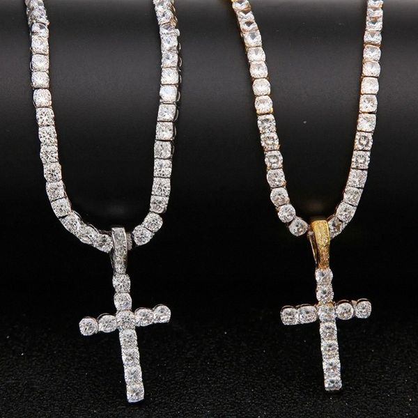 4mm pendant necklaces men women hip hop cross necklace with zircon tennis chain iced out bling jewelry fashion gift z7uv#, Silver
4mm pendant necklaces men women hip hop cross necklace with zircon tennis chain iced out bling jewelry fashion gift z7uv#, Silver