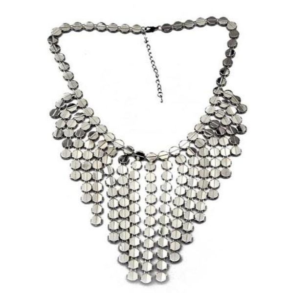 new fashion charming round paillette tassel choker bib necklace 4colors gold silver gun black bronze6816522, Golden;silver
new fashion charming round paillette tassel choker bib necklace 4colors gold silver gun black bronze6816522, Golden;silver