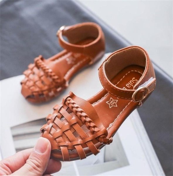 children round head fashion weaving hollow shoes kids soft bottom flats summer girls retro solid color sandals y20102861087257980603, Black;red
children round head fashion weaving hollow shoes kids soft bottom flats summer girls retro solid color sandals y20102861087257980603, Black;red