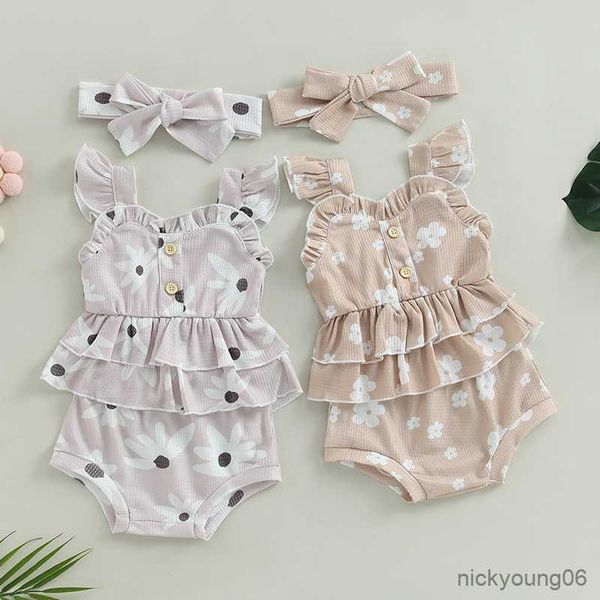 clothing sets children baby girls summer clothes suit infant floral print ruffle sleeveless t-shirt shorts bottom headband outfit set, White
clothing sets children baby girls summer clothes suit infant floral print ruffle sleeveless t-shirt shorts bottom headband outfit set, White