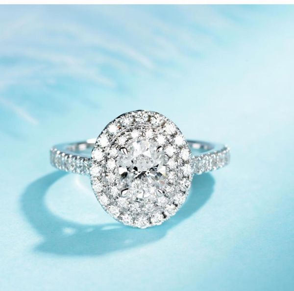 1ct oval cut main stone solid 18k white gold moissanite halo ring with side stones engagement wedding rings with certificate1536668, Silver
1ct oval cut main stone solid 18k white gold moissanite halo ring with side stones engagement wedding rings with certificate1536668, Silver