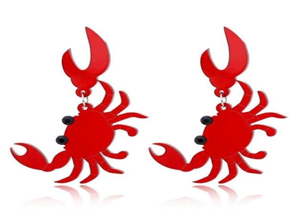 dangle chandelier funny cute design acrylic crab earring for woman creative jewelry summer holiday personality beach animal earr3133834, Silver
dangle chandelier funny cute design acrylic crab earring for woman creative jewelry summer holiday personality beach animal earr3133834, Silver