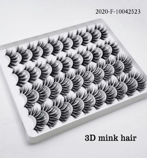 20 pairs eyelashes 3d mink lashes natural mink fake eyelashes makeup false lashes 20 pairs in one box9372770
20 pairs eyelashes 3d mink lashes natural mink fake eyelashes makeup false lashes 20 pairs in one box9372770