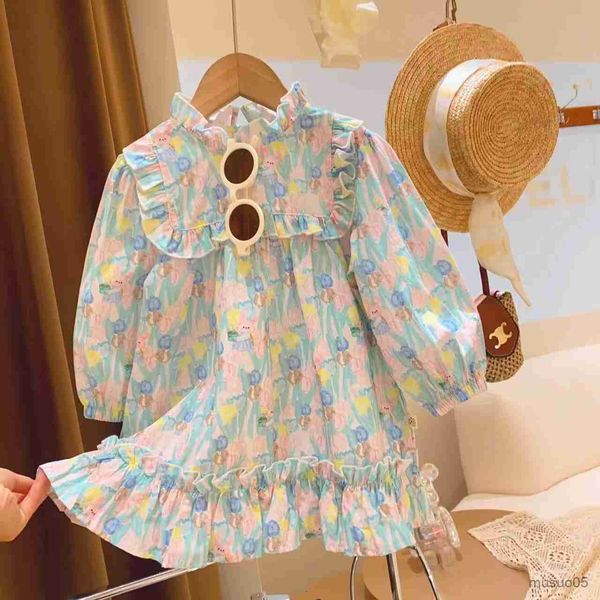 girl's dresses girls dresses spring new lantern sleeve floral print kids clothes children birthday party princess dress, Red;yellow
girl's dresses girls dresses spring new lantern sleeve floral print kids clothes children birthday party princess dress, Red;yellow