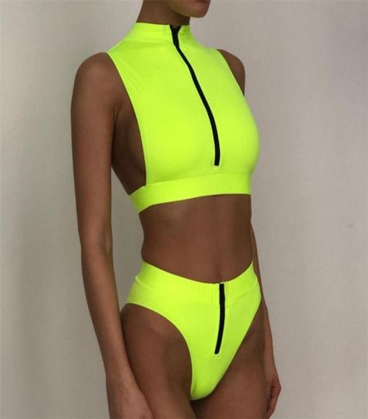 high waist zipper brazilian neon bikini 2020 swimwear women bandeau swimsuit female push up bathing suit summer bathers biquini8900916
high waist zipper brazilian neon bikini 2020 swimwear women bandeau swimsuit female push up bathing suit summer bathers biquini8900916