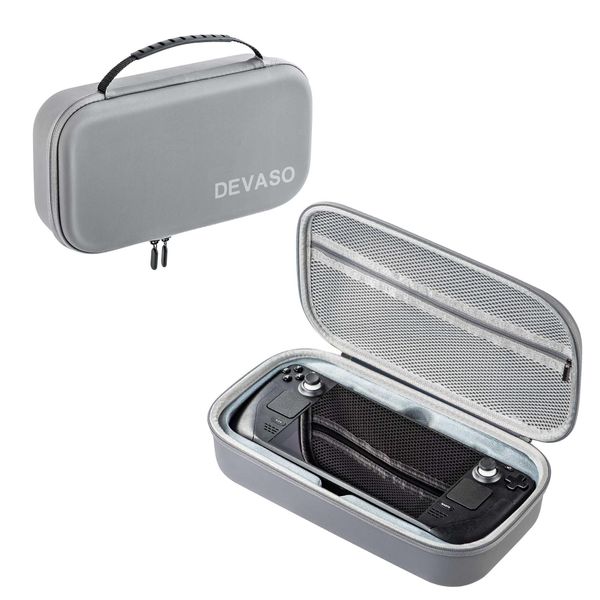 organizer handle bag case for steam deck game console and other accessories storage case pu handbag
organizer handle bag case for steam deck game console and other accessories storage case pu handbag
