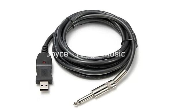 black 10ft electric guitar usb link cable adapter record to computer for pcmac1110314
black 10ft electric guitar usb link cable adapter record to computer for pcmac1110314
