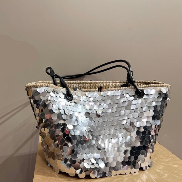 grass woven sequins handbag underarm bag large capacity tote bag sequin decoration wooden letters vegetable basket canvas lining fashion han
grass woven sequins handbag underarm bag large capacity tote bag sequin decoration wooden letters vegetable basket canvas lining fashion han