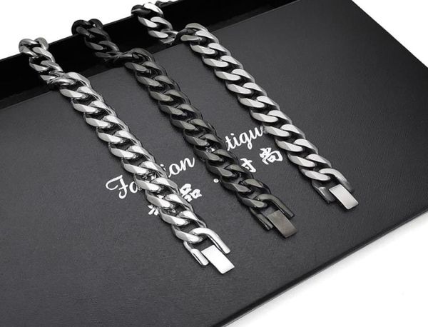 black bracelets mens stainless steel hip hop bracelet cuban link chain on hand retro bracelet steel gifts for man accessories5903760
black bracelets mens stainless steel hip hop bracelet cuban link chain on hand retro bracelet steel gifts for man accessories5903760