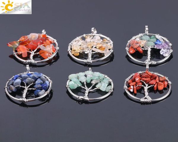 csja tree of life pendant whole natural chakra gemstone beads chips silver charms for necklace choker earring bracelet jewelry8883700
csja tree of life pendant whole natural chakra gemstone beads chips silver charms for necklace choker earring bracelet jewelry8883700