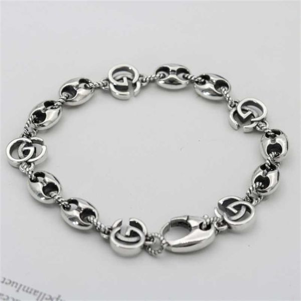 2023 new designer jewelry bracelet necklace ring simple fashionable pig nose hollow out interlocking couple bracelet, Black
2023 new designer jewelry bracelet necklace ring simple fashionable pig nose hollow out interlocking couple bracelet, Black