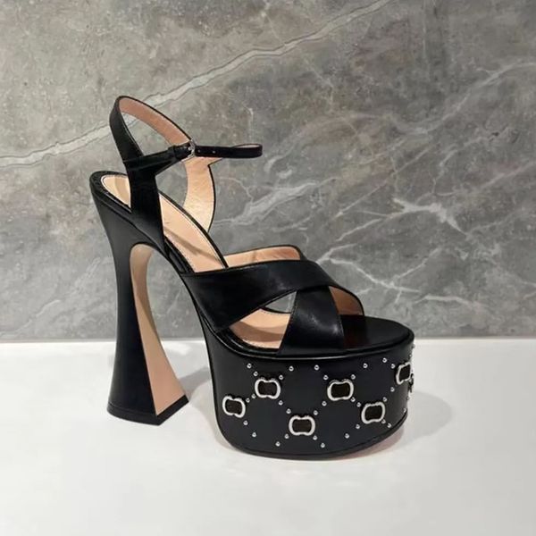 super high sandals new crystal sheepskin platform pumps shoes for womens evening shoes women heeled 155mm luxury designers ankle strap dress, Black
super high sandals new crystal sheepskin platform pumps shoes for womens evening shoes women heeled 155mm luxury designers ankle strap dress, Black