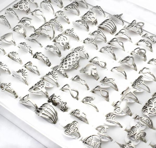 50 pieceslot stainless steel ring whole casual butterfly cross tree charm wedding engagement rings jewelry for women men4983648, Silver
50 pieceslot stainless steel ring whole casual butterfly cross tree charm wedding engagement rings jewelry for women men4983648, Silver
