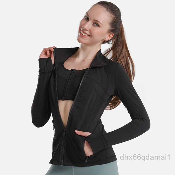 designer align womens yoga long sleeves jacket solid color nude sports shaping waist tight gym lulus loose jogging sportswear high stretch, Gray
designer align womens yoga long sleeves jacket solid color nude sports shaping waist tight gym lulus loose jogging sportswear high stretch, Gray