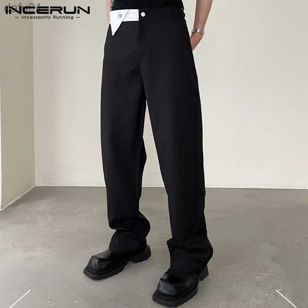 men's pants 2023 men pants patchwork button joggers loose korean stylish casual straight trousers men streetwear long pants s-5xl incer, Black
men's pants 2023 men pants patchwork button joggers loose korean stylish casual straight trousers men streetwear long pants s-5xl incer, Black