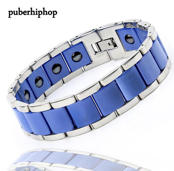new men bracelet energy health magnetic bracelets for man blue black ceramic stainless steel bracelet bangles charm jewelry4459503
new men bracelet energy health magnetic bracelets for man blue black ceramic stainless steel bracelet bangles charm jewelry4459503