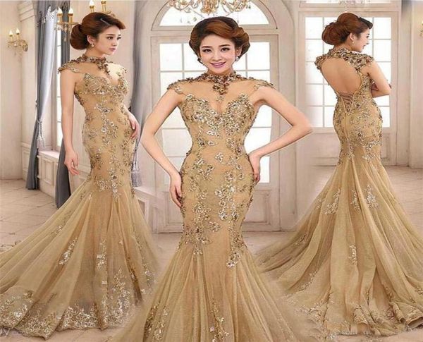 champagne applique lace mermaid prom dresses sheer high collar cap sleeve sequined long evening gown gelinlik custom made 20198882893, Black
champagne applique lace mermaid prom dresses sheer high collar cap sleeve sequined long evening gown gelinlik custom made 20198882893, Black