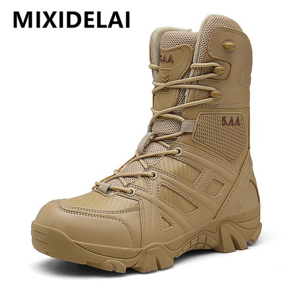 2022 new men military tactical mens boots special force leather waterproof desert boot combat ankle boot army work mens shoes, Black
2022 new men military tactical mens boots special force leather waterproof desert boot combat ankle boot army work mens shoes, Black