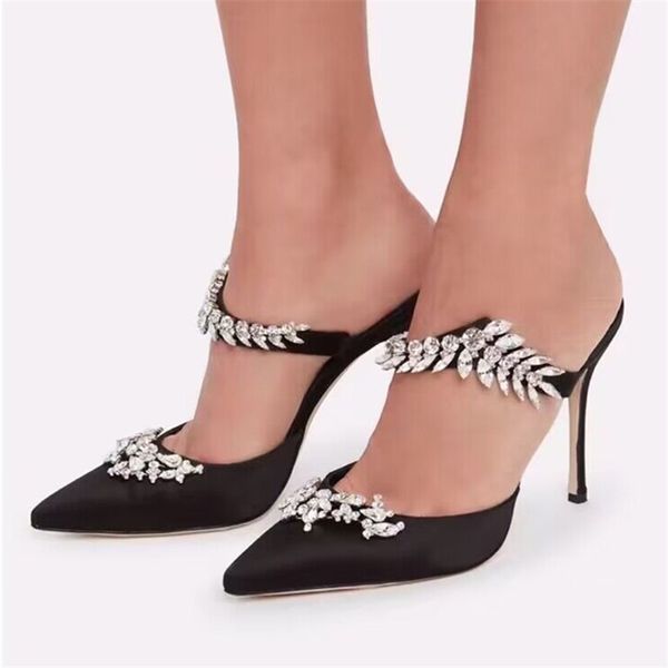 high heels for women 2023 pointed toe satin slippers crystal gladiator sandals dress pumps ladies black mules big size stiletto
high heels for women 2023 pointed toe satin slippers crystal gladiator sandals dress pumps ladies black mules big size stiletto