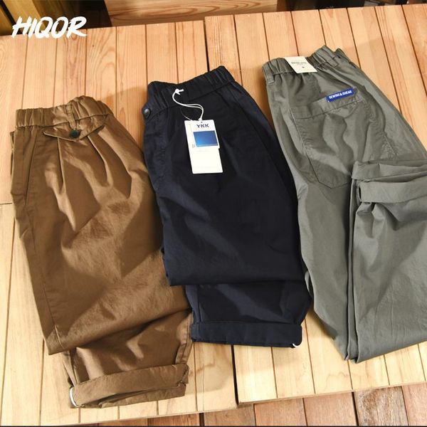 pants hiqor new fashion cityboy style casual men trousers 100% cotton made straight vintage cargo pants outdoor workwear, Black
pants hiqor new fashion cityboy style casual men trousers 100% cotton made straight vintage cargo pants outdoor workwear, Black