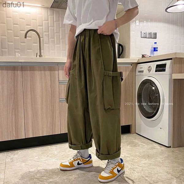 men's pants pants men spring autumn new hong kong-style male cargo trousers loose all-match straight street fashion men's casual o, Black
men's pants pants men spring autumn new hong kong-style male cargo trousers loose all-match straight street fashion men's casual o, Black