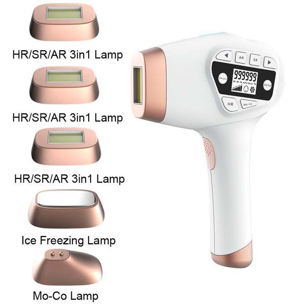 epilator 999999 flashes ipl permanent epilator device 5in1 electirc painless laser hair removal machine for bikini face depilador a laser
epilator 999999 flashes ipl permanent epilator device 5in1 electirc painless laser hair removal machine for bikini face depilador a laser