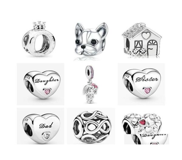 charm bracelets 925 sterling sier crown pet dog house diy beads suitable for primitive pandora bracelet womens jewelry fashion dro3600497, Golden;silver
charm bracelets 925 sterling sier crown pet dog house diy beads suitable for primitive pandora bracelet womens jewelry fashion dro3600497, Golden;silver