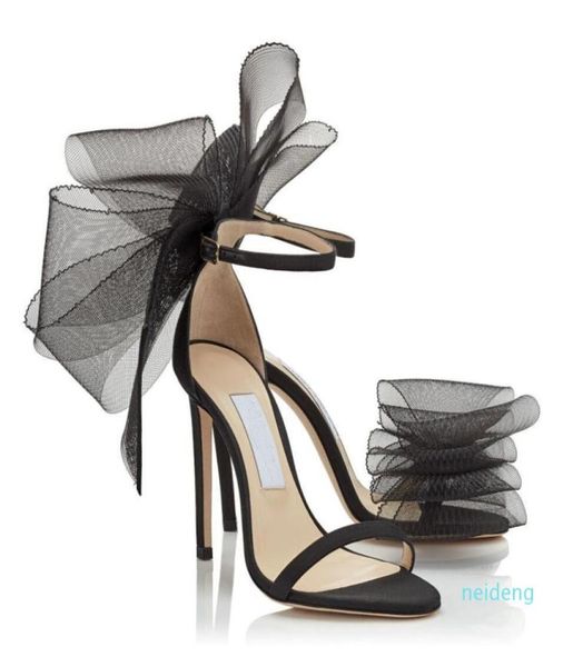 2022 sandals women high heels mesh bows ankle strap gladiator sandalias exquisite stilettoheel wedding party eve3564142, Black
2022 sandals women high heels mesh bows ankle strap gladiator sandalias exquisite stilettoheel wedding party eve3564142, Black