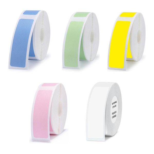 paper niimbot d11 d110 d101 printer label paper 12*40mm waterproof antioil tearresistant price label pure color scratchresistant