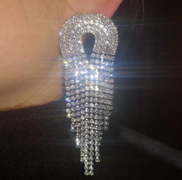 bridal earrings sparkling rhinestone crystal long tassels link fringe dangle earring wedding party jewelry ladies gifts chandeli7524447, Silver
bridal earrings sparkling rhinestone crystal long tassels link fringe dangle earring wedding party jewelry ladies gifts chandeli7524447, Silver