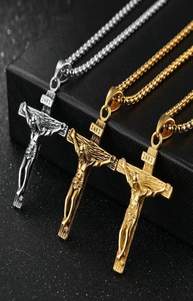 new fashion accessory jesus cross titanium steel necklace men039s pendant necklace religious faith pure steel with chain1841224, Silver
new fashion accessory jesus cross titanium steel necklace men039s pendant necklace religious faith pure steel with chain1841224, Silver