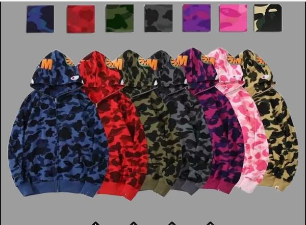 2023 shark designer hoodie sweater mens women camouflage jacket jogger zipper japanese fashion sportwear brand hooded sweatshirt tracksuit, Black
2023 shark designer hoodie sweater mens women camouflage jacket jogger zipper japanese fashion sportwear brand hooded sweatshirt tracksuit, Black