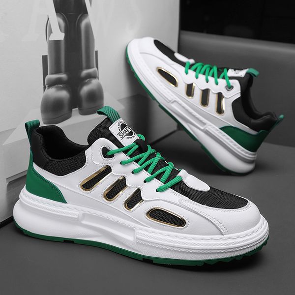 mens sneakers thick sole platform lightweight breathable new men casual chunky shoes running sports shoes male footwear, Black
mens sneakers thick sole platform lightweight breathable new men casual chunky shoes running sports shoes male footwear, Black