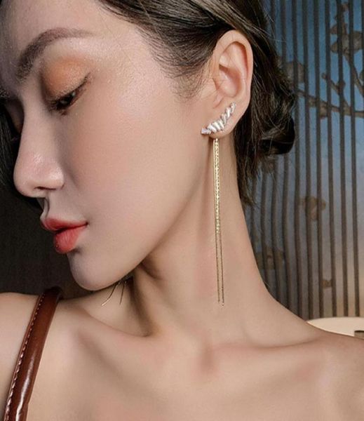 dangle chandelier woman fashion long tassel zircon earrings pendant jewelry banquet party gifts for her6311409, Silver
dangle chandelier woman fashion long tassel zircon earrings pendant jewelry banquet party gifts for her6311409, Silver