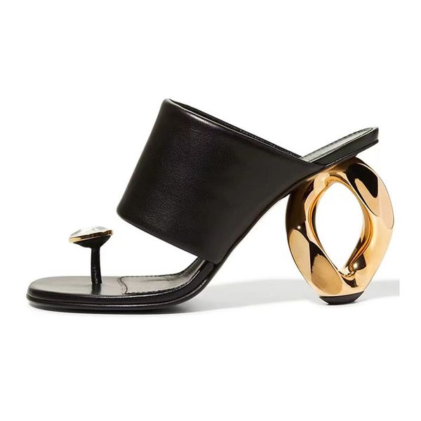 designer women slippers strange high heels ladies gladiator sandals summer flip flops slides prom dress shoes mules, Black
designer women slippers strange high heels ladies gladiator sandals summer flip flops slides prom dress shoes mules, Black
