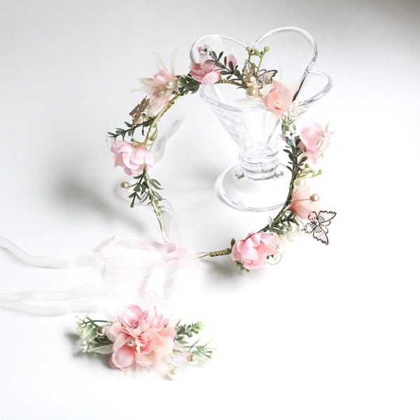 new pearl butterfly, juansha fairy bridal headwear, children's performance stage, princess mori flower wreath, butterfly love flower co, Silver
new pearl butterfly, juansha fairy bridal headwear, children's performance stage, princess mori flower wreath, butterfly love flower co, Silver