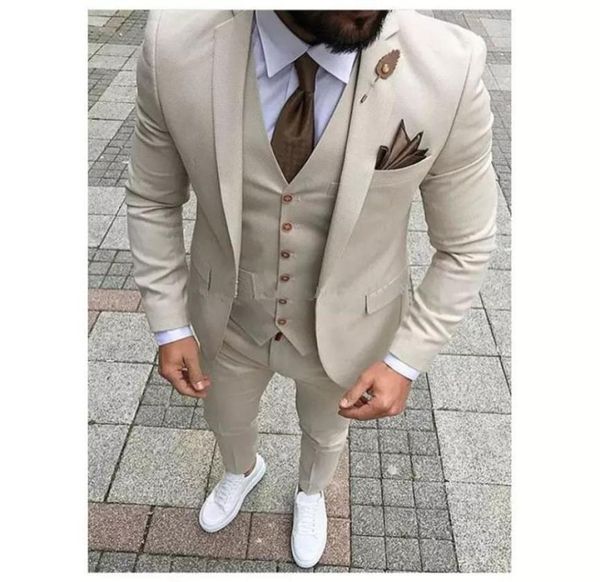 2019 latest coat pant designs beige men suit prom tuxedo slim fit 3 piece groom wedding suits for men custom blazer terno masuclin7407924, Black;gray
2019 latest coat pant designs beige men suit prom tuxedo slim fit 3 piece groom wedding suits for men custom blazer terno masuclin7407924, Black;gray