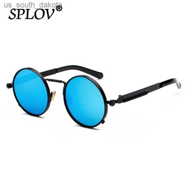 new punk sunglasses men women retro round steam brand designer small circle sun glasses vintage metal frame driving eyewear l230523, White;black
new punk sunglasses men women retro round steam brand designer small circle sun glasses vintage metal frame driving eyewear l230523, White;black