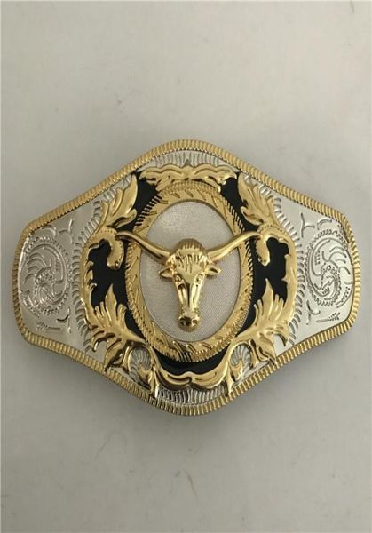1 pcs big size gold bull head western belt buckle for cintura cowboy3272291, Slivery;black
1 pcs big size gold bull head western belt buckle for cintura cowboy3272291, Slivery;black