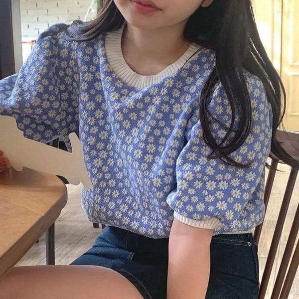 t-shirt tshirts women summer new korean knit printed puff sleeve short tshirt high waist westernstyle female allmatch oversized, White
t-shirt tshirts women summer new korean knit printed puff sleeve short tshirt high waist westernstyle female allmatch oversized, White