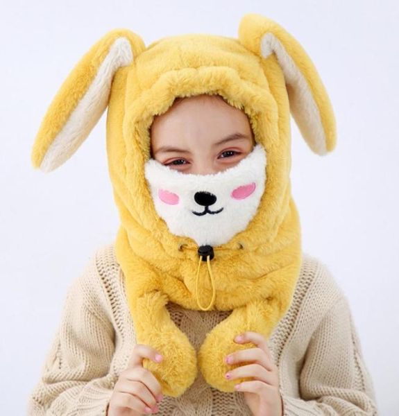 winter kids long rabbit ear hat children plush thicken warm ears muff boys girls mask trapper hats a53121348074, Yellow
winter kids long rabbit ear hat children plush thicken warm ears muff boys girls mask trapper hats a53121348074, Yellow
