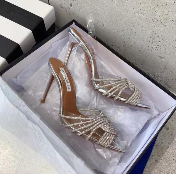 new season shoes aquazzura pumps gatsby sling 105 clear pvc party sandals stiletto heel crystals knot italy5244016, Black
new season shoes aquazzura pumps gatsby sling 105 clear pvc party sandals stiletto heel crystals knot italy5244016, Black