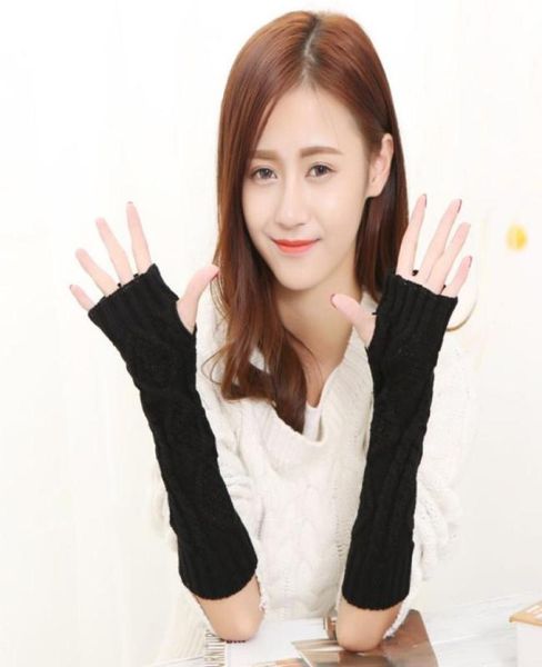 winter warm fashion knitted gloves 30cm long crochet fingerless glove hand wrist 7 colors whole mittens5023350, Blue;gray
winter warm fashion knitted gloves 30cm long crochet fingerless glove hand wrist 7 colors whole mittens5023350, Blue;gray