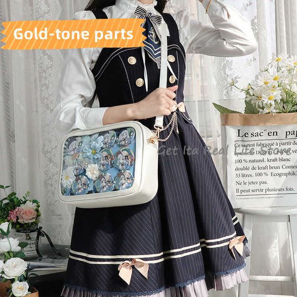 style luxury pu ita bag crossbody women sweet lolita cute japanese transparent pocket kawaii sac shoulder h242
style luxury pu ita bag crossbody women sweet lolita cute japanese transparent pocket kawaii sac shoulder h242