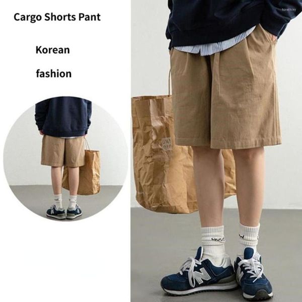 men's shorts cotton summer simple cargo pants korean men's and women's loose wide leg straight barrel, White;black
men's shorts cotton summer simple cargo pants korean men's and women's loose wide leg straight barrel, White;black