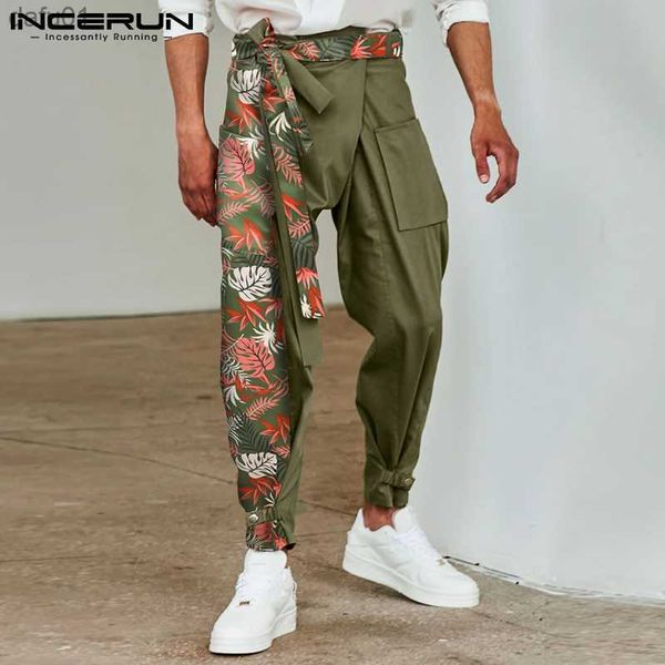 men's pants incerun american style new men's trousers loose comeforable casual solid color pantalons stitching printed wide-leg pa, Black
men's pants incerun american style new men's trousers loose comeforable casual solid color pantalons stitching printed wide-leg pa, Black