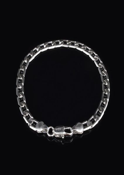 trendy fashion 925 silver men039s 6mm flat one interval one classic bracelet jewelry holiday gift 152456259, Black
trendy fashion 925 silver men039s 6mm flat one interval one classic bracelet jewelry holiday gift 152456259, Black