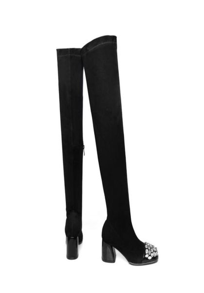 over the knee high boots elastic flock chunky heel women boots black square toe with rhinestone girl qu01 muyisexi2662578
over the knee high boots elastic flock chunky heel women boots black square toe with rhinestone girl qu01 muyisexi2662578